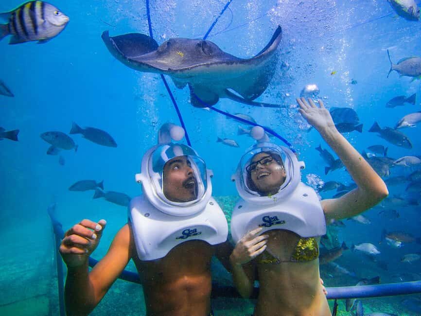 From Playa del Carmen: Xcaret Plus Park, the complete experience - Beaches, cove, and natural pools: when the park turns into a swim day