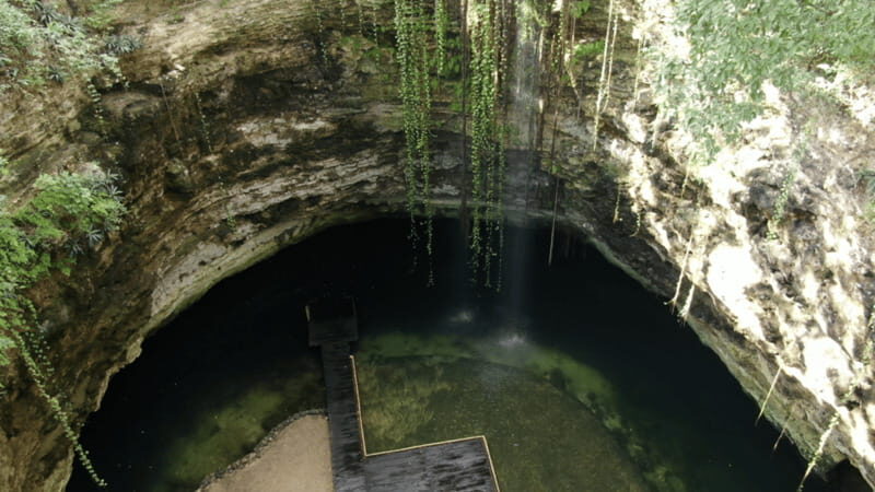 From Riviera Maya: Ek Balam & Cenote Tour w/ Lunch & Pickup - Uayma’s unusual church: the quieter ending (and why it works)