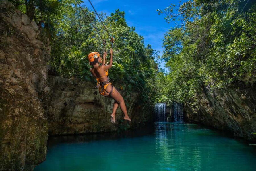 From Riviera Maya: Xplor Park Admission, Full Day - How the full day works from Cancun