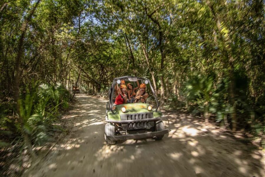 From Riviera Maya: Xplor Park Admission, Full Day - Amphibious vehicles: muddy trails and the 18+ driver rule