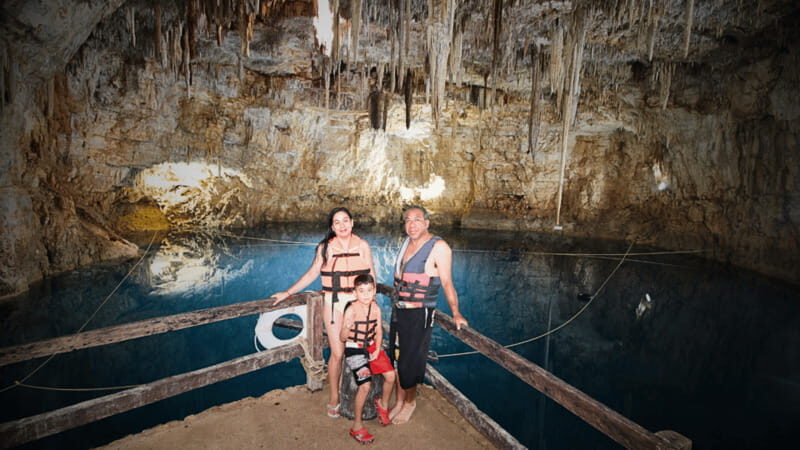 FROM VALLADOLID: VISIT EK' BALAM AND 2 CENOTES + LOCAL FOOD - The timing and group size: why it feels calm