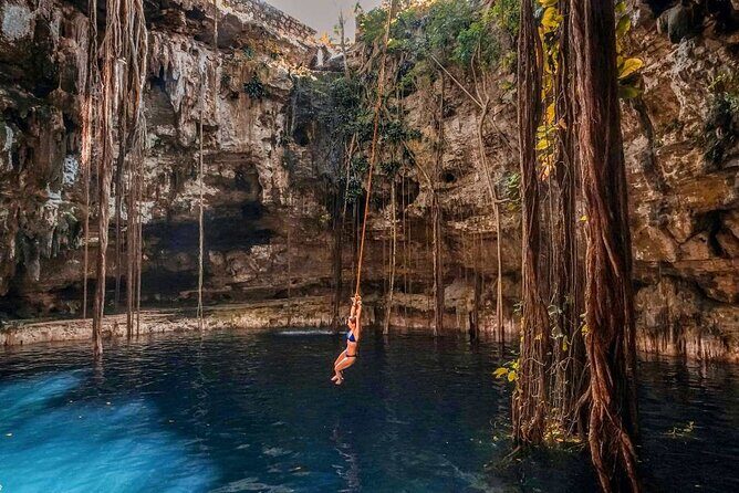 Full day Chichen Itza Tour with Valladolid and Cenote Experience - Chichén Itzá: Castillo, guided context, and time to roam