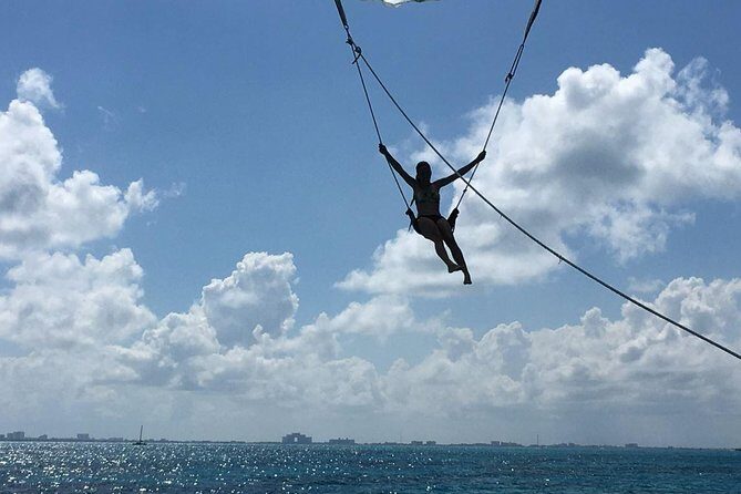 Full-day Isla Mujeres All-inclusive Cruise from Cancún - Private Beach Club on Isla Mujeres: White Sand + Food Delivered