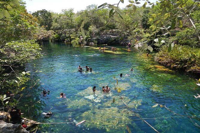 Full day tour to BACALAR, Beach Club, Kayak and an amazing Cenote - Early pickup from 6:30–7:45 am: convenience vs. lost sleep