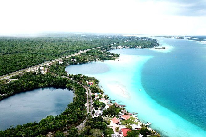 Full day tour to BACALAR, Beach Club, Kayak and an amazing Cenote - Fuerte San Felipe Bacalar: panoramic fort views and pirate-era context