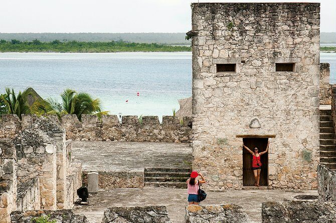 Full day tour to BACALAR, Beach Club, Kayak and an amazing Cenote - Lunch at Bacalar and the Letters photo stop