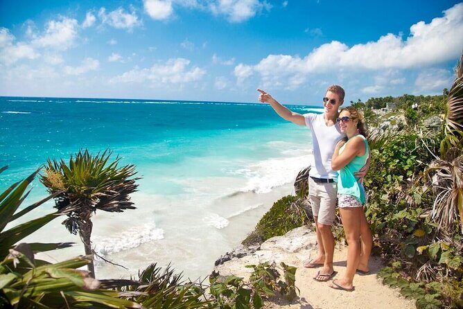 Full Day Tour to Tulum, Coba, Cenote and Playa del Carmen - Tulum Archaeological Site: Guided Learn Time Plus Photo Freedom