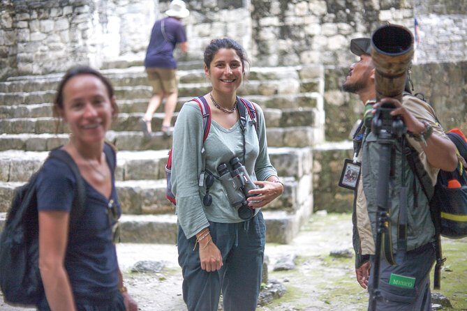 Guided historical tours at the Mayan cities! - Timing with Bacalar lagoon time in mind