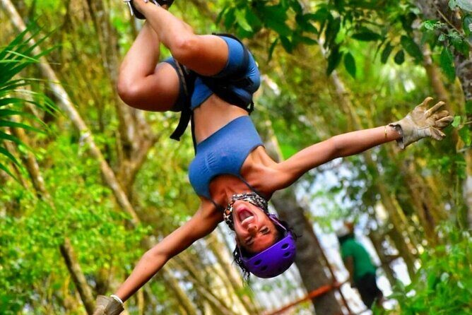 Half-Day Horseback Riding and Extreme Adventure Cancun Tour - A 5-hour mix of polo, ziplines, ATV, and cenote