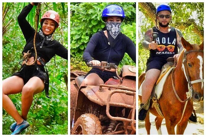 Half-Day Horseback Riding and Extreme Adventure Cancun Tour - Extreme Adventure Cancun treetop circuit: what six ziplines and three bridges really feel like