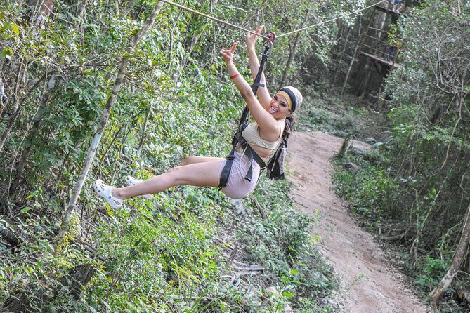 Half Day in Cancun Atvs Ziplines and Cenote Park - Half-day in Cancun, but it feels like a full adventure