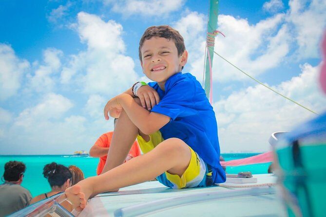Half Day “LITE TOUR” to Isla Mujeres - Onboard snacks, bar time, and the music factor