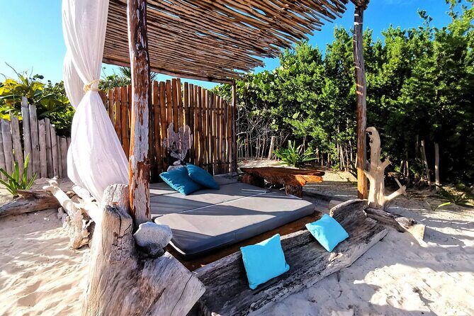 Half Day Private Costa Maya Beach Break - Lunch, Signature Drinks, and the Real Meaning of a $150 Menu Credit