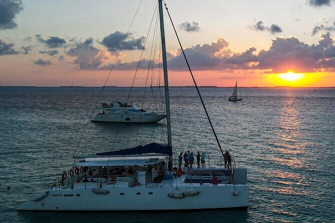 Half Day Sailing at Isla Mujeres from Cancun & Playa del Carmen - The Catamaran Ride: What You Can Expect Onboard