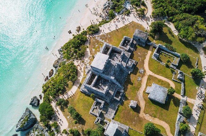 Half day Tulum Archeological site & Underground river with Lunch - Cenote swim and underground river time: stalactites, stalagmites, and clear water