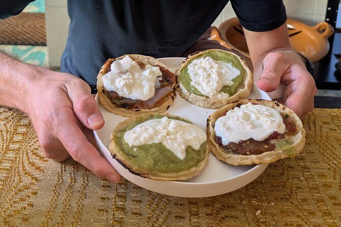 Handmade Tortillas, Salsas & Picaditas Private Cooking Class - Picaditas: turning your tortillas into dinner with salsa verde and salsa tatemada