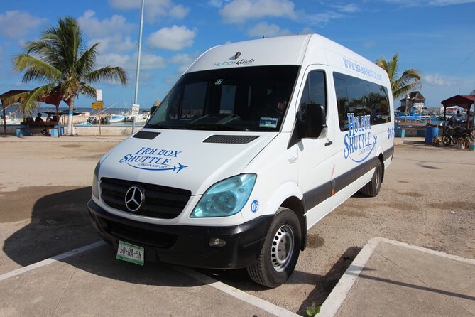 Holbox Cancun Airport Shuttle Terminal 2 - Where the shuttle actually starts: La Sardina Enamorada in Chiquilá