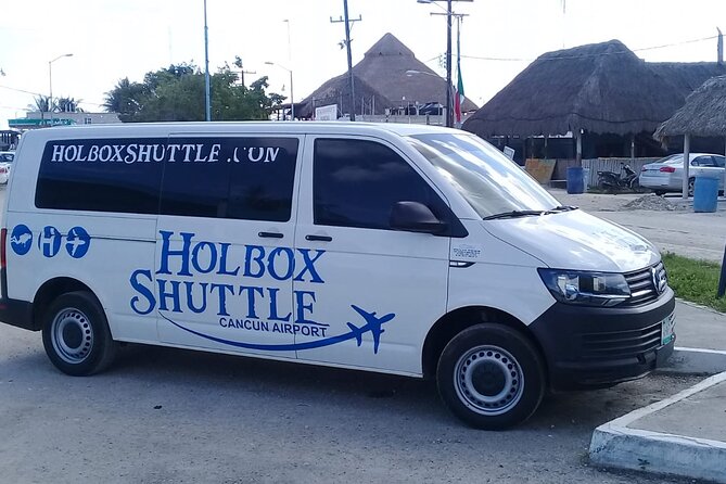 Holbox Cancun Airport Shuttle Terminal 2 - The ride itself: air-conditioned comfort, potholes, and seat reality