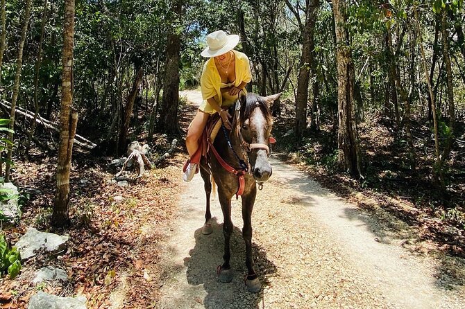 Horse Ride to Cenote Mil Columnas - Key highlights at a glance
