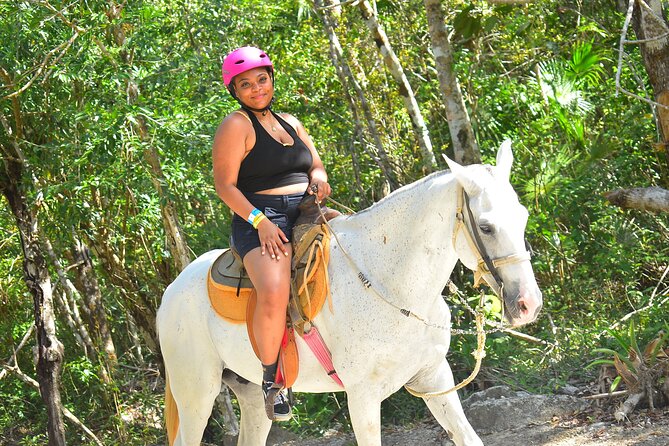 Horseback, ATV´s, Ziplines, Cenote, Hanging bridge Lunch and Round Trip Included - Horseback in the Mayan Jungle: Quick Lessons, Real Time on the Trail