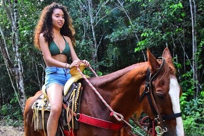 Horseback Ride, ATVs (Single), Cenote & Ziplines! Adrenaline & Nature Experience - Amazing Adventures Park: single ATVs through rugged jungle terrain
