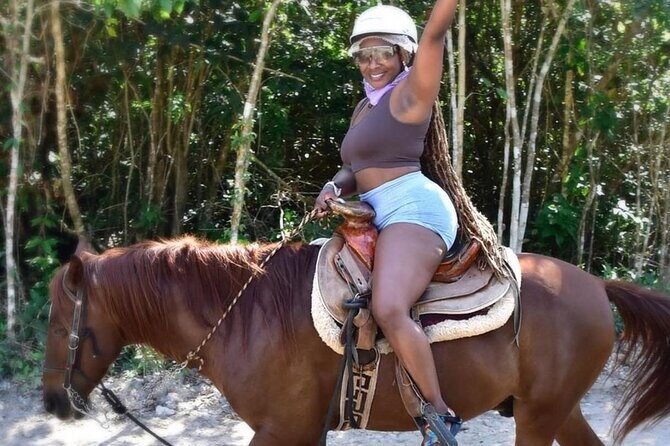 Horseback Ride, ATVs (Single), Cenote & Ziplines! Adrenaline & Nature Experience - Lunch with chicken fajitas: included, but plan for your appetite and dietary needs