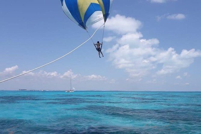 Isla Mujeres adventure by Catamaran. Snorkel, open bar and lunch - Isla Mujeres beach club time: lunch, open national bar, and a proper break