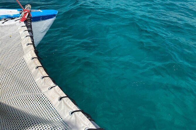 Isla Mujeres Basic Tour in Catamaran with Snorkel and Open Bar - Arrecife El Meco snorkeling: colorful fish and underwater statues (plus reality checks)