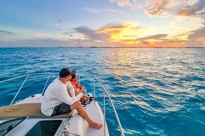 Isla Mujeres, Cancún Private Sunset Trip - Stop for snorkeling: gear provided, and the sea life you hope for