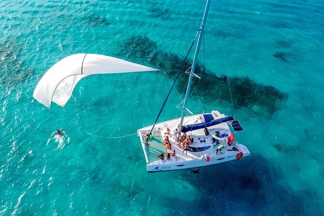 Isla Mujeres Catamaran from Cancun with Open bar and lunch - Snorkeling Session With Provided Gear and Certified Guides