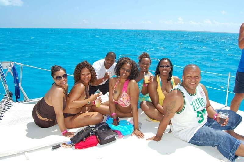 Isla Mujeres Catamaran, Snorkel & Buffet Lunch - Optional golf cart exploring: a 1-hour add-on if you want more than beach time