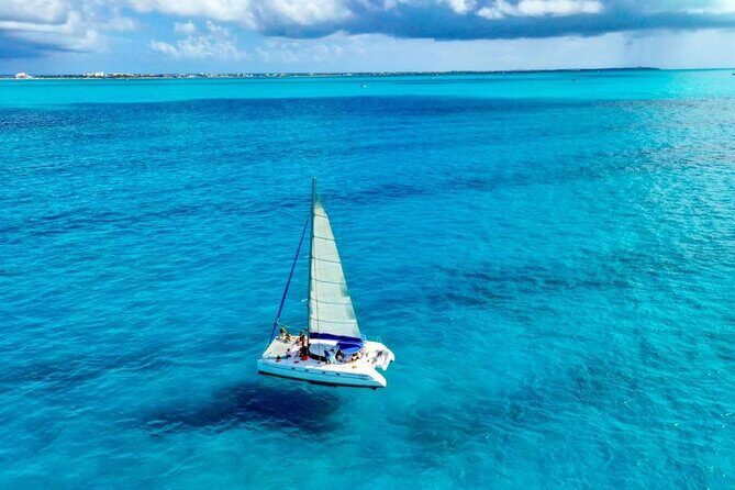Isla Mujeres: Catamaran Tour with Snorkeling Food, Drinks, Beach - MUSA Underwater Museum of Art: why 400 sculptures change the whole trip