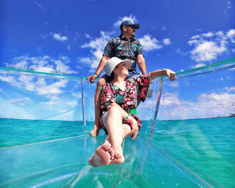 Isla Mujeres: Clear Boat Ride - What to bring: sun-safe and comfortable wins