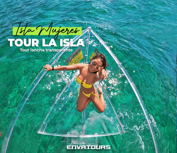 Isla Mujeres: Excursion Crystal Boat Tour at the Caribbean - Cadenita Reef: shallow corals you can spot from the boat