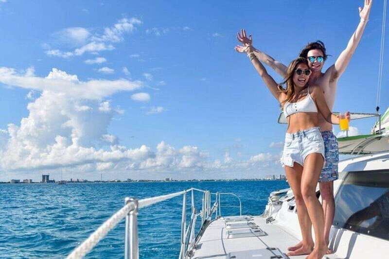 Isla Mujeres Plus Experience Catamaran Tour + Snorkel+Lunch - Lunch on Board: Simple, Included, and Served While the Day Moves