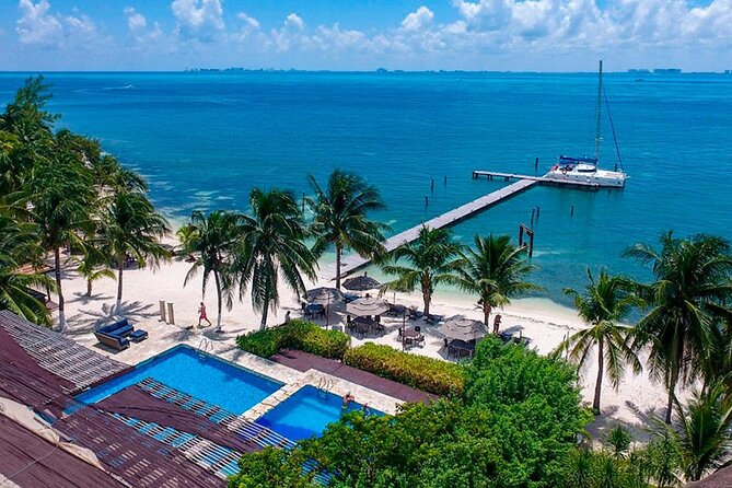 Isla Mujeres Sailing Adventure from Cancun - The snorkeling stop at the reef: what the guide sets up