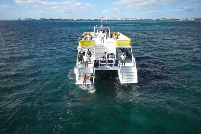 Isla Mujeres Unlimited Catamaran! Drinks, Fun & Party From Playa Del Carmen - Getting there: pickup from Playa del Carmen, then out to Punta Sam