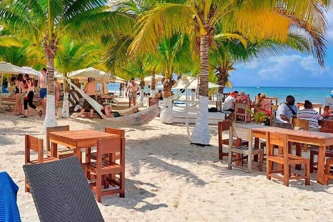 Island Tour in Cozumel, Mayan Show & Tacos - Stop 2 at Chen Rio: a short natural pool break