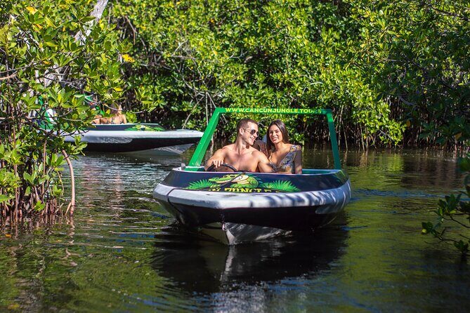 Jungle Tour adventure Cancun Speed Boat Through Mangrove - What the 45-Minute Jungle Tour Feels Like on the Water