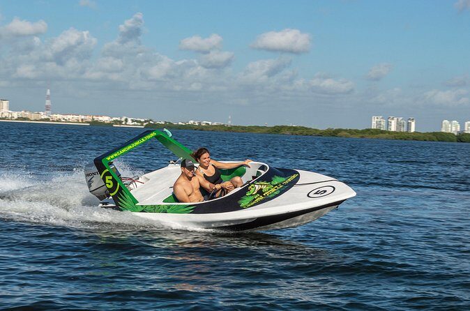 Jungle Tour adventure Cancun Speed Boat Through Mangrove - Where You Start: Marina Chac Chikm and Staying Close