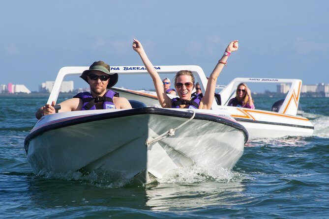 Jungle Tour In Cancun, drive a speedboat through the lagoon with your companion - Your Boat and Your Guide: How the Day Actually Flows