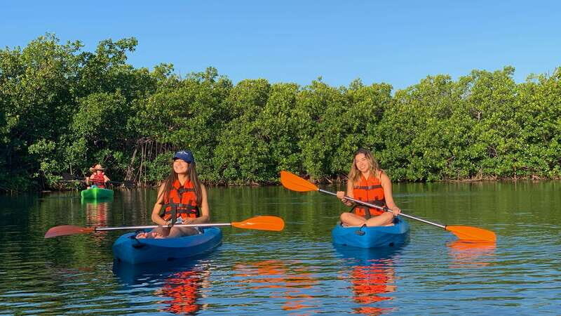 Kayak Tour in Cancun with Photos included - The 10-minute photo stop: why this timing helps your sunset photos