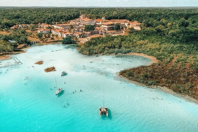 Lagoon of 7 colors from Costa Maya - Boat Tour and transportation - Lake Bacalar and the open cenotes: where the lagoon story becomes real