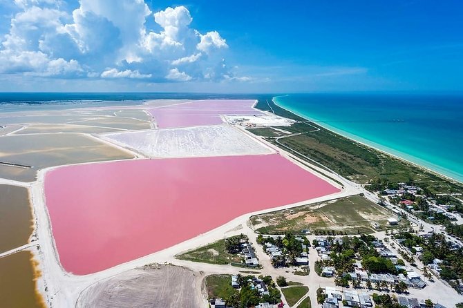 Las Coloradas Tour from Cancun and Playa del Carmen - Las Coloradas pink lake: photos, salt-making, and time to breathe