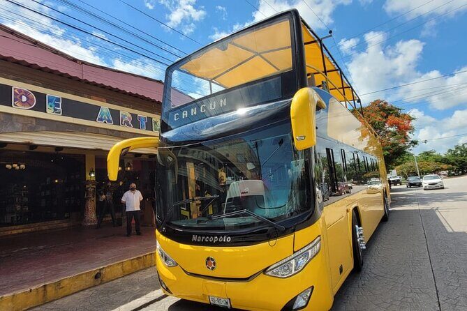 Live the Cancun City Experience! Round Transportation from Cancun - Stop 1: El Meco ruins and the guided “step back” moment