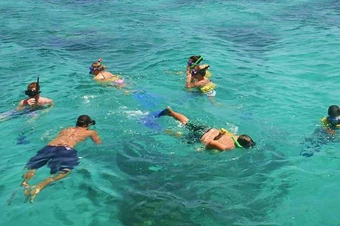 Live The Luxury Catamaran Isla Mujeres Tour in Cancun - Snorkeling at El Meco Reef: Fun in the Water, But Read the Fine Print