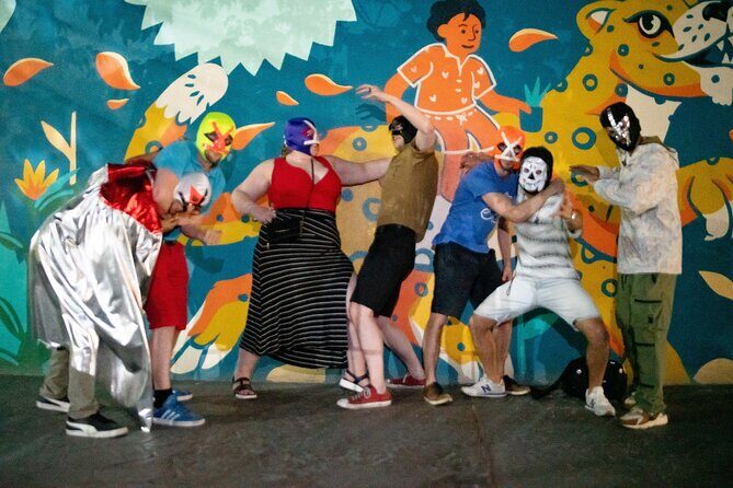 Lucha Libre, Tacos, Margaritas,Tequila and Night Market Tour - The margarita yard and tequila tasting that come with the show
