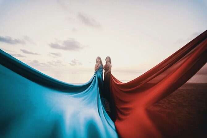 Luxurious Flying Dress Photoshoot in Riviera Maya - Key things you’ll notice right away