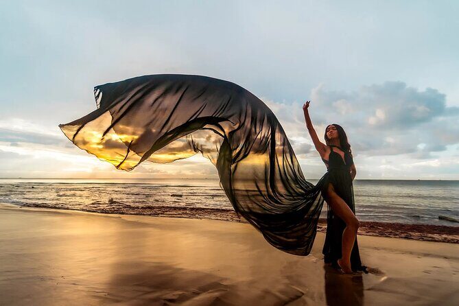 Luxurious Flying Dress Photoshoot in Riviera Maya - What you get after: your online gallery, edited photos, and delivery timing