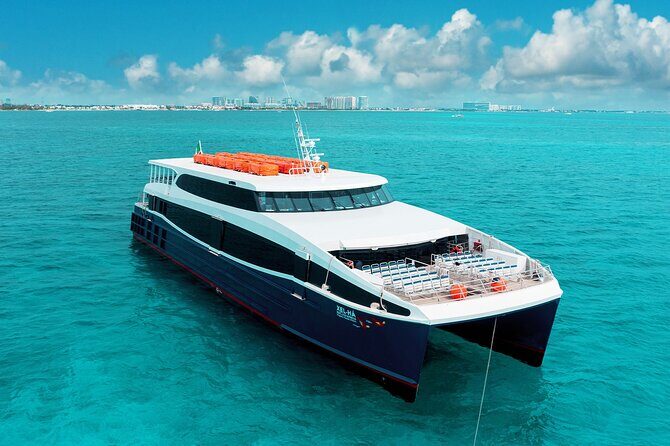 Luxury FERRY Xcaret: From Playa del Carmen to Cozumel - Luxury Ferry Xcaret: what the transfer feels like